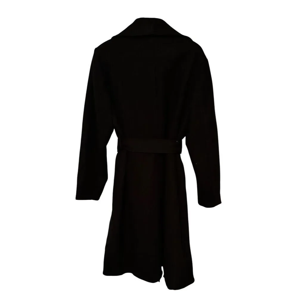 Noize Lena Long Length Vegan Wool Coat NWT Size XL - Picture 9 of 13